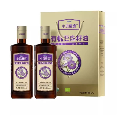 500ml*2贝蒂斯 有机纯亚麻籽油 券后99元