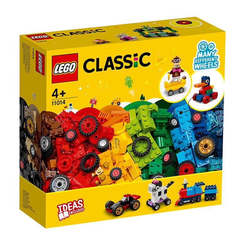 百亿补贴：LEGO 乐高 11014 乐高积木玩具 Classic 基础颗粒 积木车轮组礼物 342元