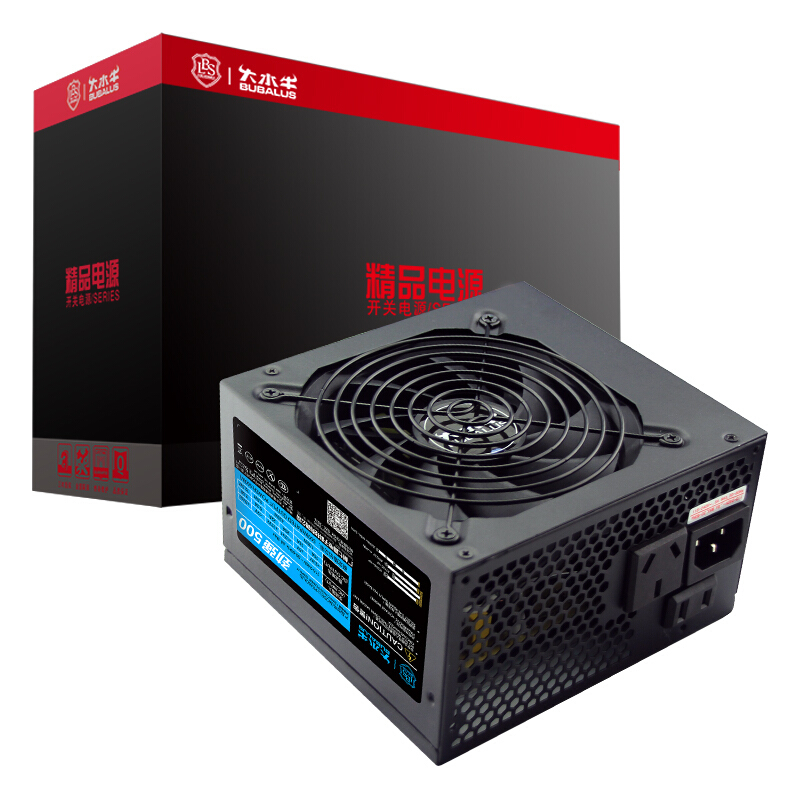 大水牛 劲强 500 非模组ATX电源 500W 129元