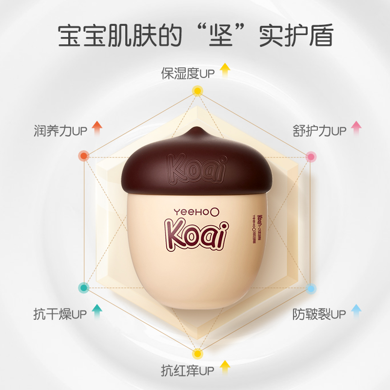 YeeHoO 英氏 坚果霜儿童面霜20g 19.75元（需用券）