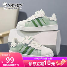 SNOOPY 史努比 儿童贝壳鞋休闲鞋 ￥58.46