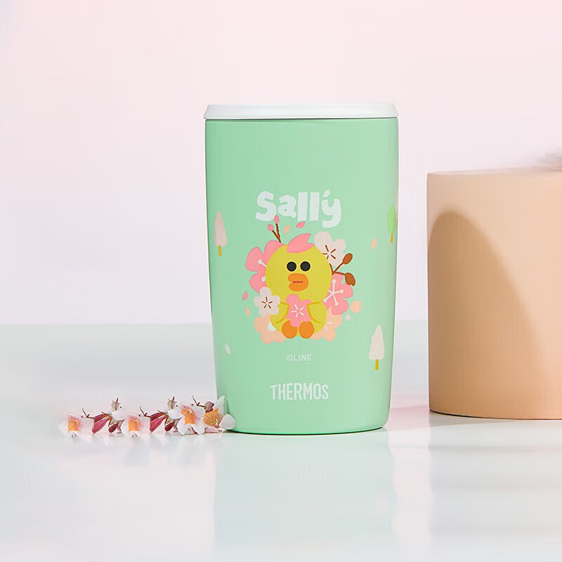 膳魔师（THERMOS）咖啡杯户外露营系列不锈钢大容量便携焖烧罐男女学生儿童