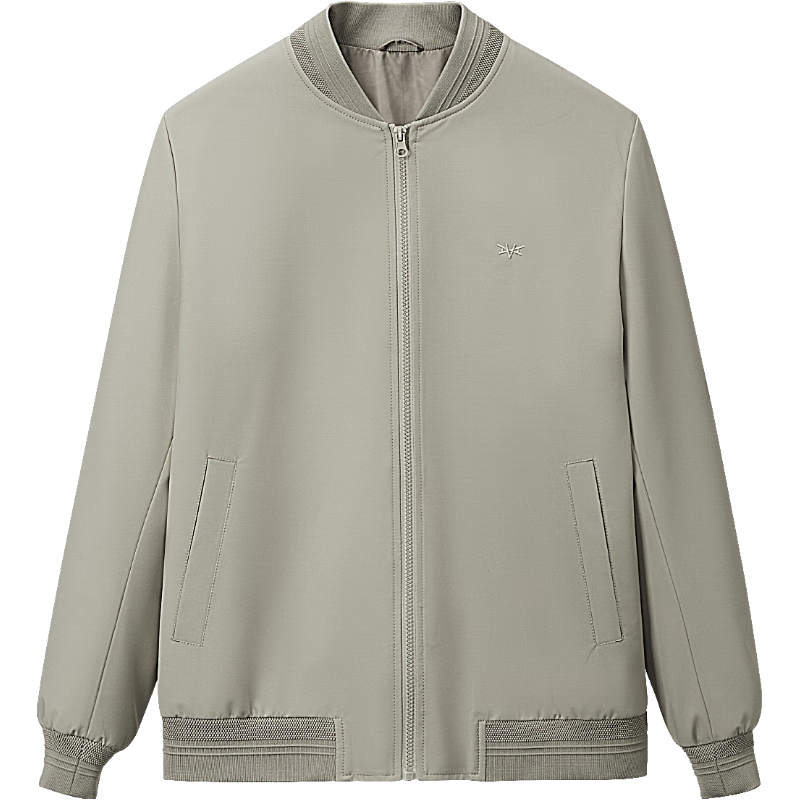 PLUS会员：海澜之家 夹克男 26春季新款 轻商务经典系列棒球领外套男 193元包