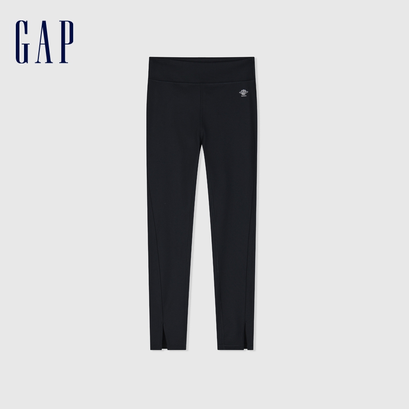 Gap 盖璞 女装2024春季高腰弹力开叉legging长裤890028 91.57元（需买3件，共274.71