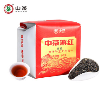 中茶 特级滇红云南凤庆大叶种工夫红茶1公斤 ￥138.4
