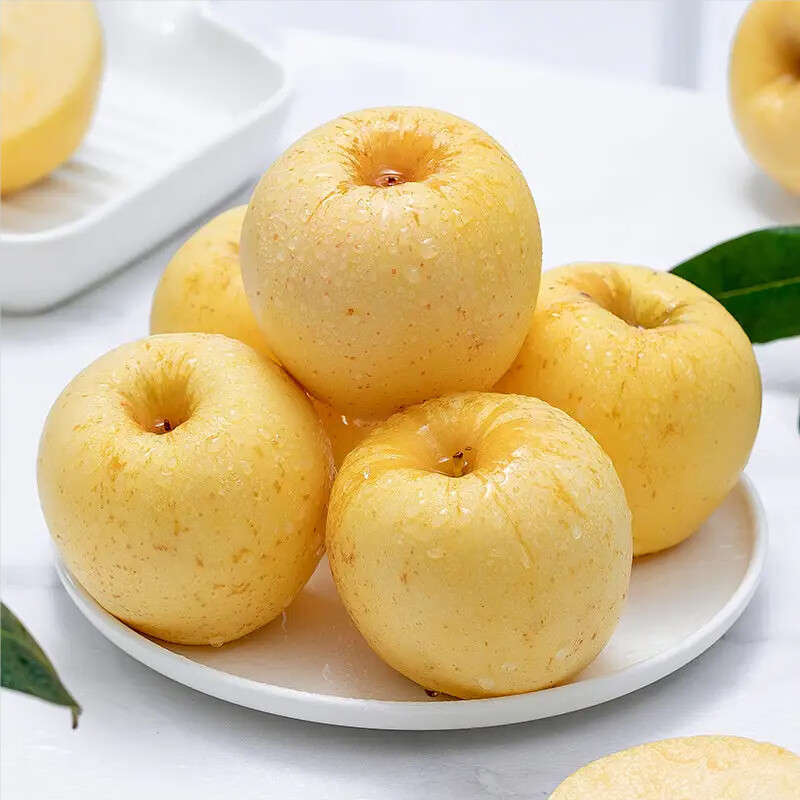 水果蔬菜 黄金奶油富士苹果 4.5-5斤（单果75mm） 33.84元（需用券）