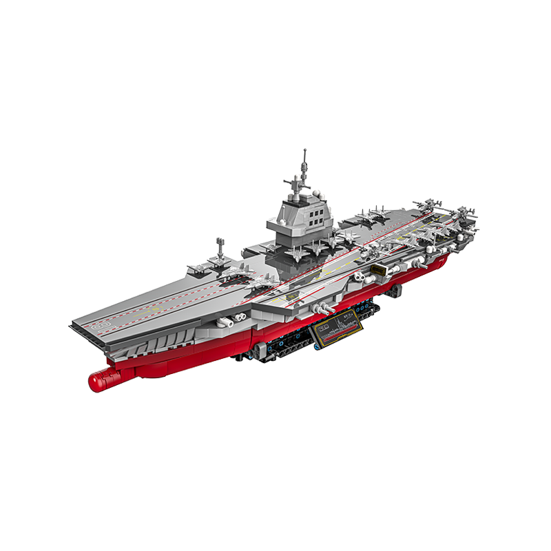 新品：奇妙 福建舰纪念版 航母积木 大国重器军事模型玩具 349元（返50京超