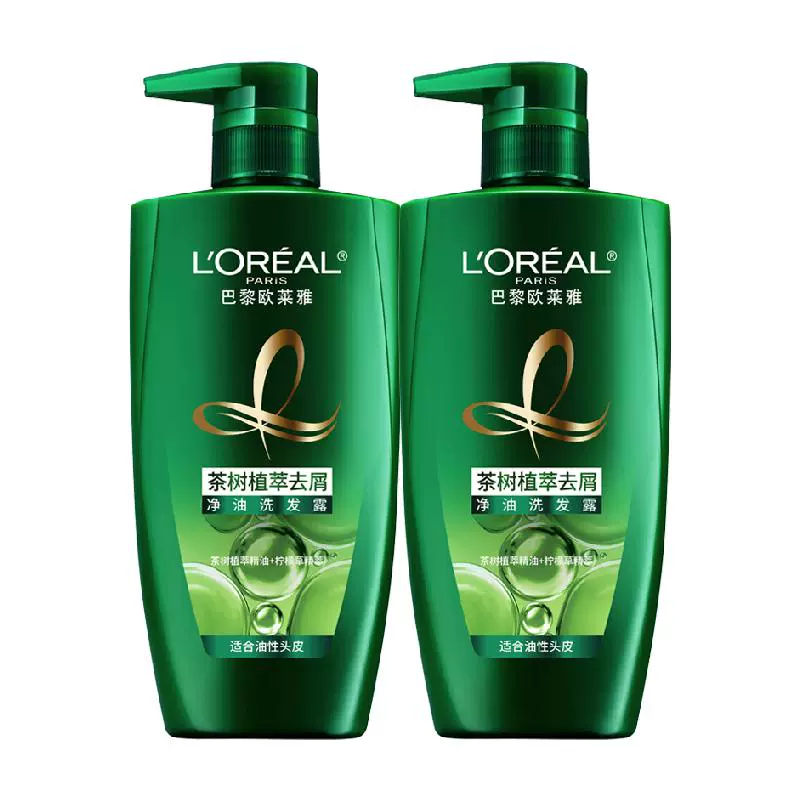 L'OREAL PARIS 茶树植萃去屑净油洗发露 ￥48.91