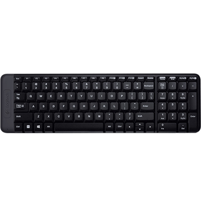 logitech 罗技 MK220 无线键鼠套装 黑色+短款鼠标垫 89元