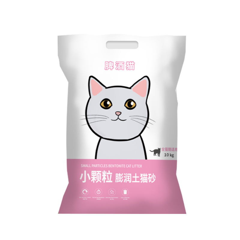 脾酒猫 膨润土猫砂 2.5kg 4.96元