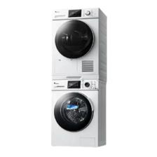PLUS会员：小天鹅 水魔方系列 TG100VT86WMAD5+TH100VTH35 热泵式洗烘套装 白色 4109
