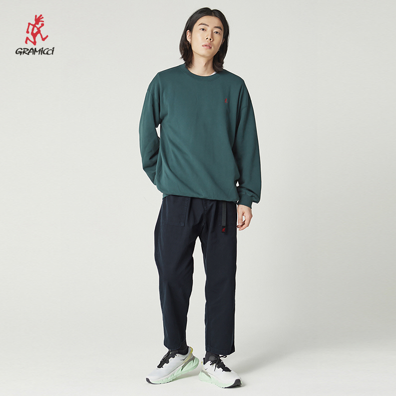 GRAMiCCi 小野人2021春季新款 山系潮流时尚休闲LOOSE男女装长裤（XL、米色） 629