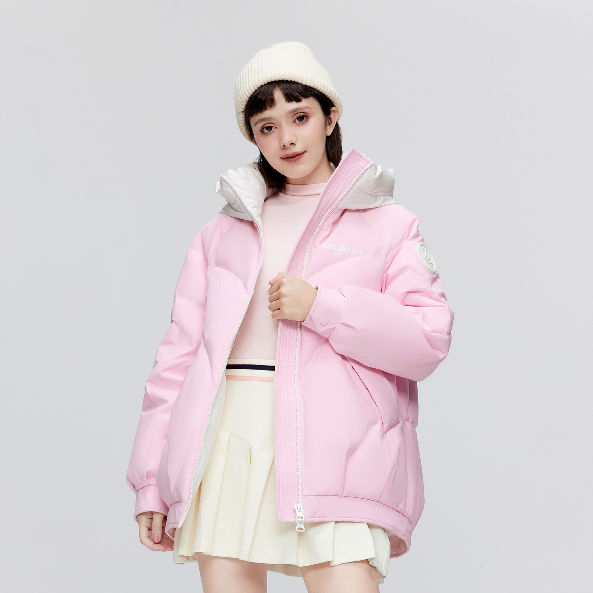 BOSIDENG 波司登 女士连帽羽绒服 B10145422F 245元（需用券）