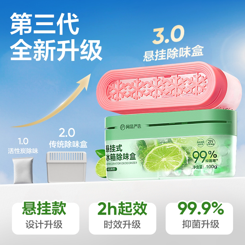 网易严选 冰箱除味盒 1.12元 - 线报酷