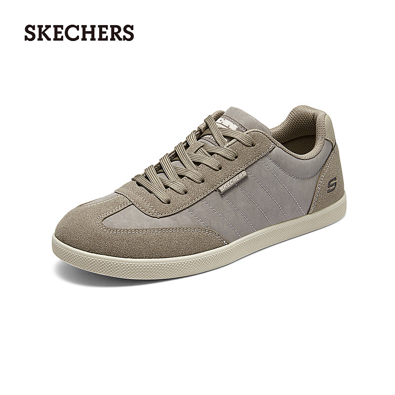 SKECHERS 斯凯奇 时尚休闲男士板鞋210824 灰褐色/TPE 42.5 190.55元（需用券）