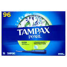 TAMPAX 丹碧丝 珍珠系列 导管式卫生棉条 大流量型 96支 106.89元