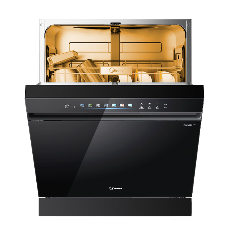 预售、PLUS会员：Midea 美的 万向系列 WX2000 嵌入式洗碗机 14套 4337.8元包邮+9.9