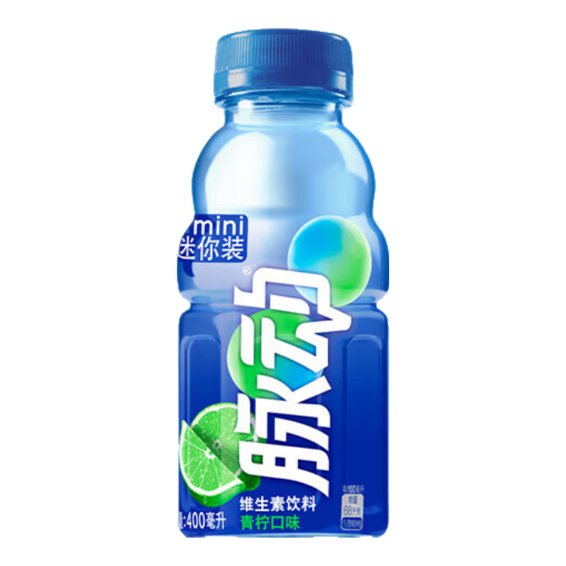 脉动 青柠味维生素饮料 400ml*15瓶 33元（合2.2元/瓶）