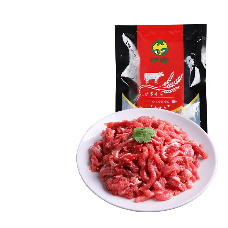 yisai 伊赛 国产炒菜牛肉丝 600g (150g*4袋) 34.8元（需买5件，需用券）