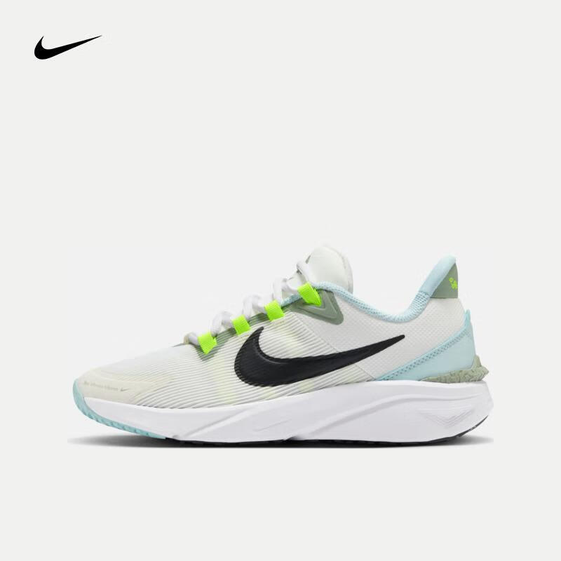 20点开始、限尺码：NIKE 耐克 Star Runner 4 Next Nature 儿童运动鞋 HQ3469-101 199.5元