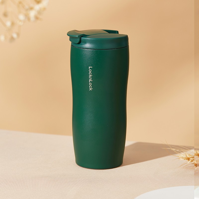 LOCK&LOCK 乐扣乐扣 简约时尚不锈钢保温杯车载杯男女士办公室咖啡杯便携水