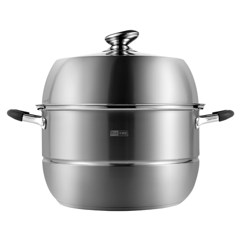 京东京造 大容量蒸锅 304不锈钢 28cm 89元