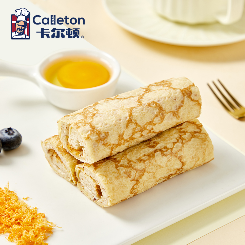 低热量高膳食纤维：Calleton 卡尔顿 奶皮藜麦卷面包 450g 29.9元（需用券）