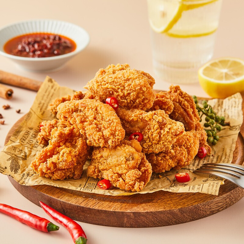 plus会员:圣农 韩式炸鸡半成品 秘制川辣 250g*5包 64.