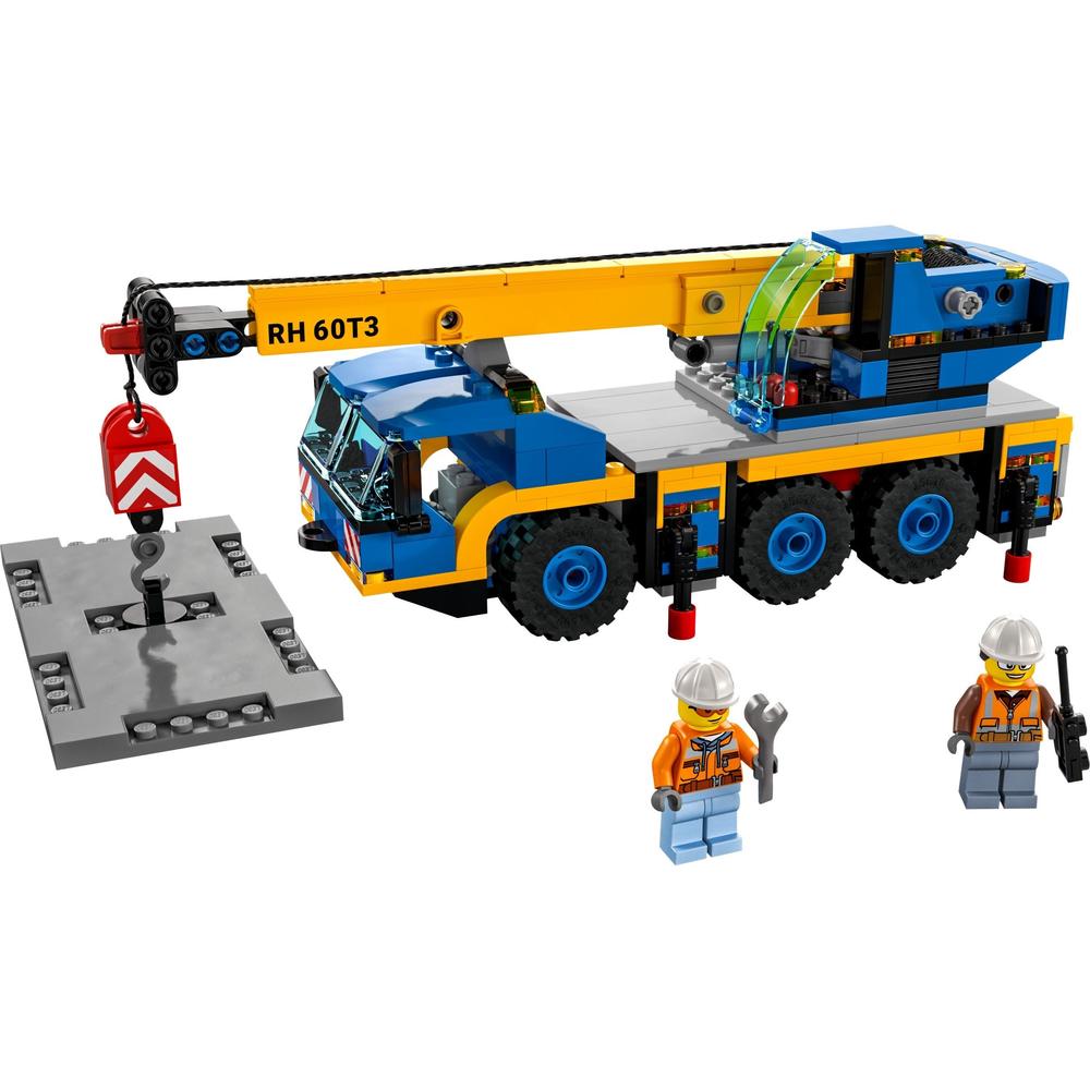 LEGO 乐高 City城市组系列 2022新款 拼插积木儿童玩具生日礼物 移动式起重机 60324 306.46元