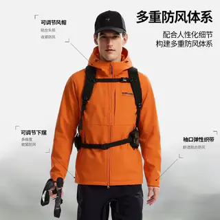 诺诗兰 男款软壳夹克 243.24元 - 86线报 诺诗兰 男款软壳夹克 243.24元 - 86线报