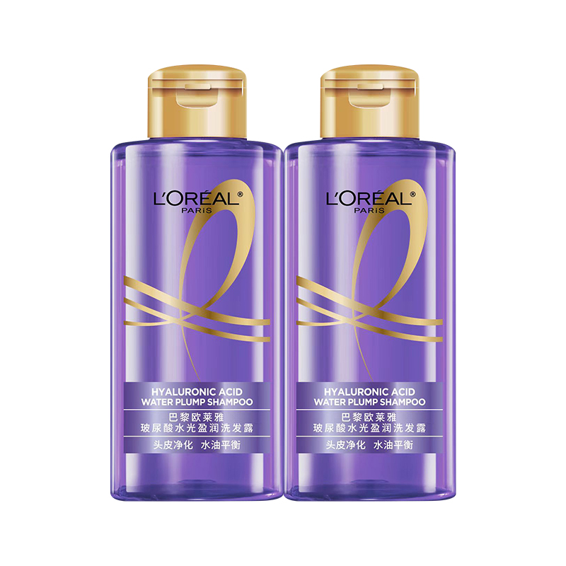 88VIP：L'OREAL PARIS 欧莱雅紫安瓶玻尿酸洗发水100ml 47.4元