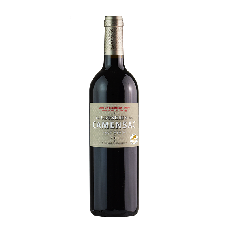 La Closerie de Camensac 法国名庄1855列级庄CAMENSAC卡门萨克副牌2015红葡萄酒 109.25