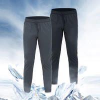 SKAH 冰感机能弹力抗静电休闲长裤 时尚灰（束脚口） 3XL ￥69