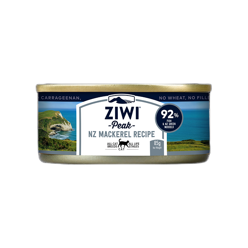 ZIWI 滋益巅峰 猫罐头85g*6罐马鲛鱼味主食湿粮成猫幼猫通用新西兰原装进口 1