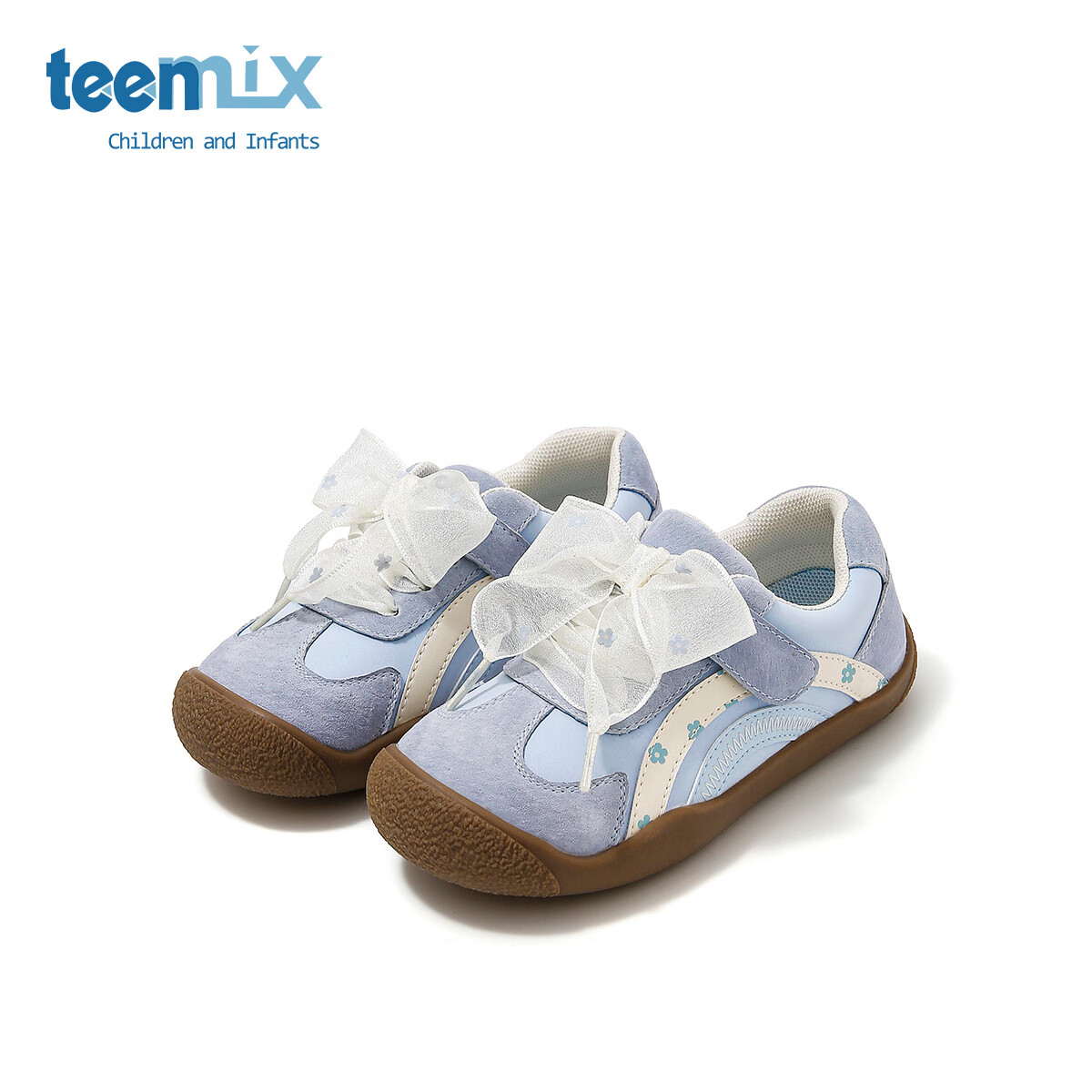 天美意 秋季韩系休闲德训鞋 天蓝色 37 119元（需用券）