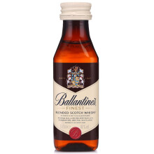 双11狂欢：百龄坛（Ballantine’s） 洋酒 特醇 苏格兰 威士忌 50ml 5.9元（需试