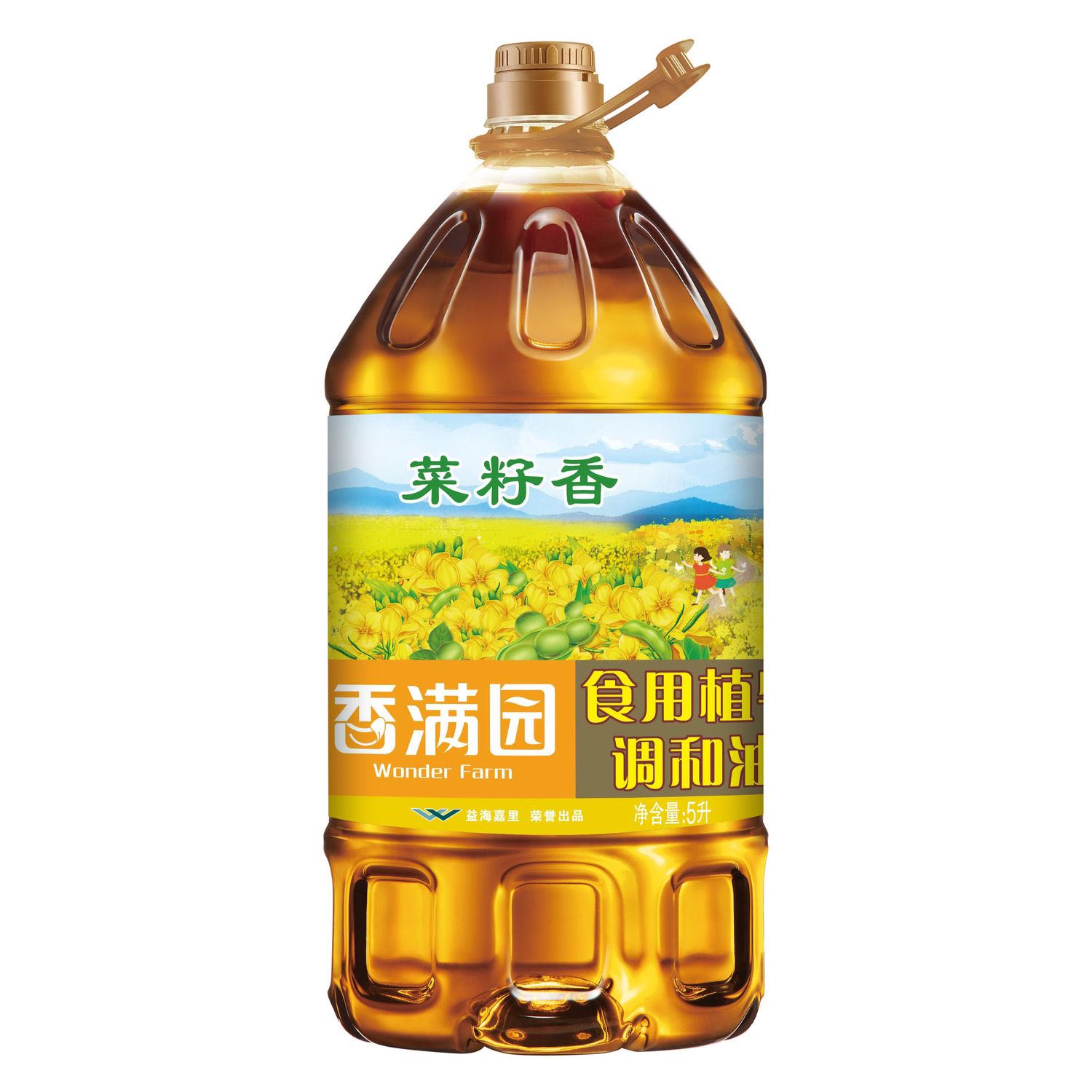 百亿补贴：香满园 金龙鱼 菜籽香食用植物调和油 5L 30.3元（多人团）