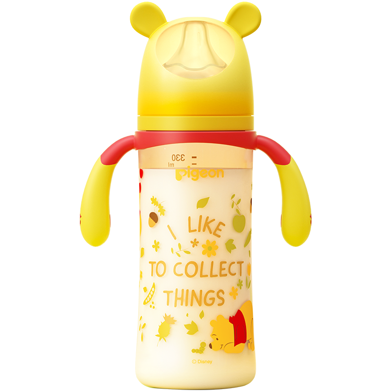 贝亲 迪士尼自然实感第3代 宝宝宽口径PPSU奶瓶 330ml L 179.1元（需用券）