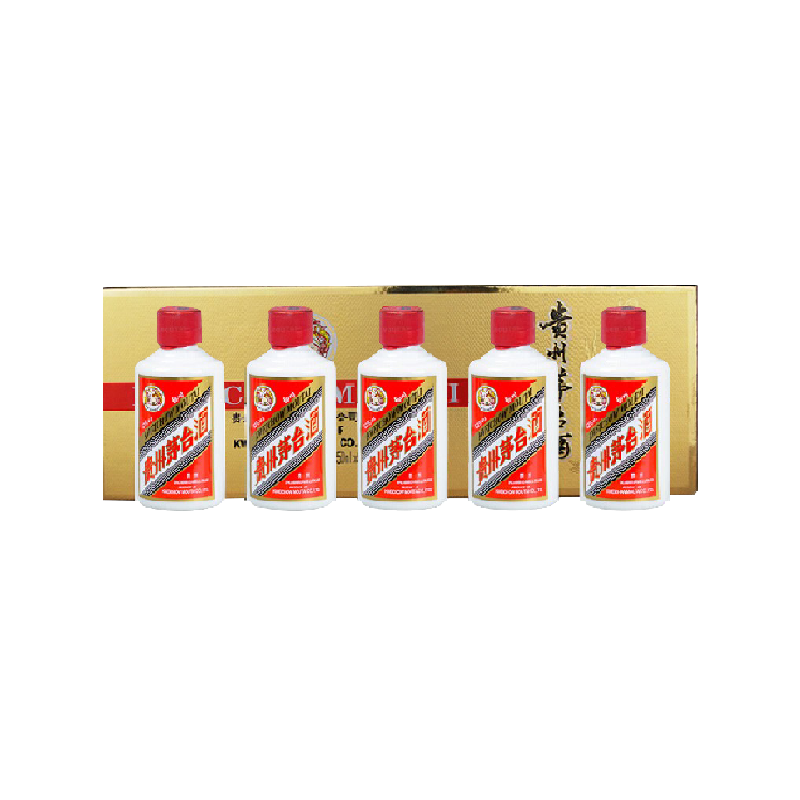 茅台 飞天贵州茅台酒小金条 53%vol 酱香型 50ml*5瓶 678.71元（需用券）