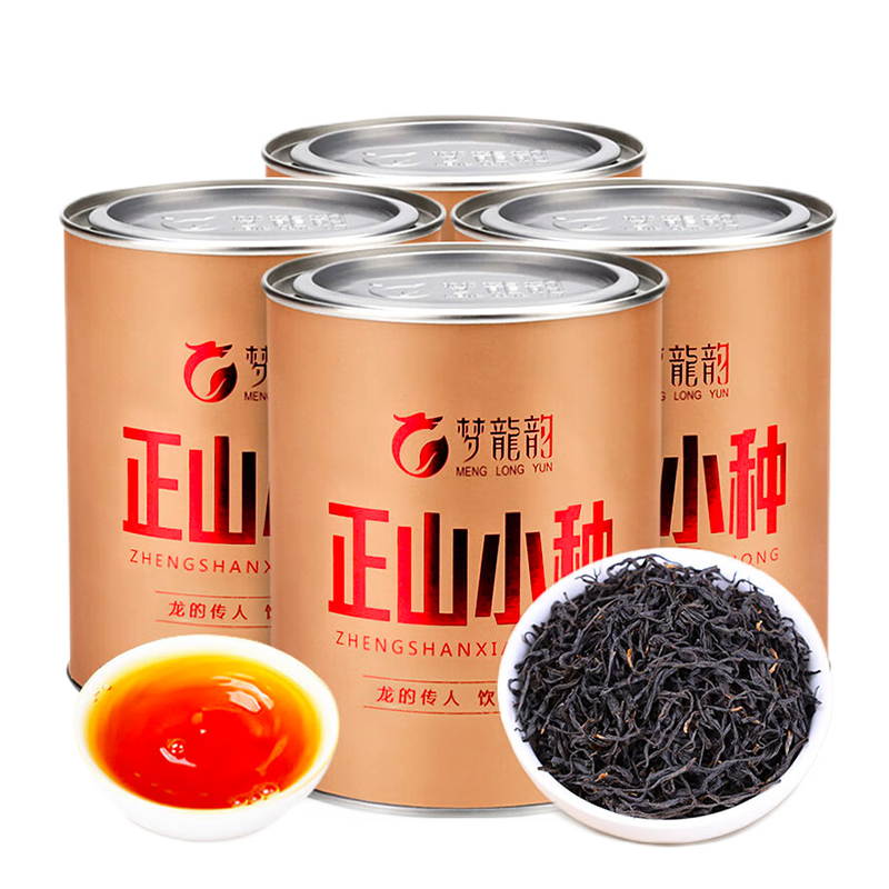 PLUS会员:梦龙韵 金骏眉红茶125g*4罐 58.41元（需领券）