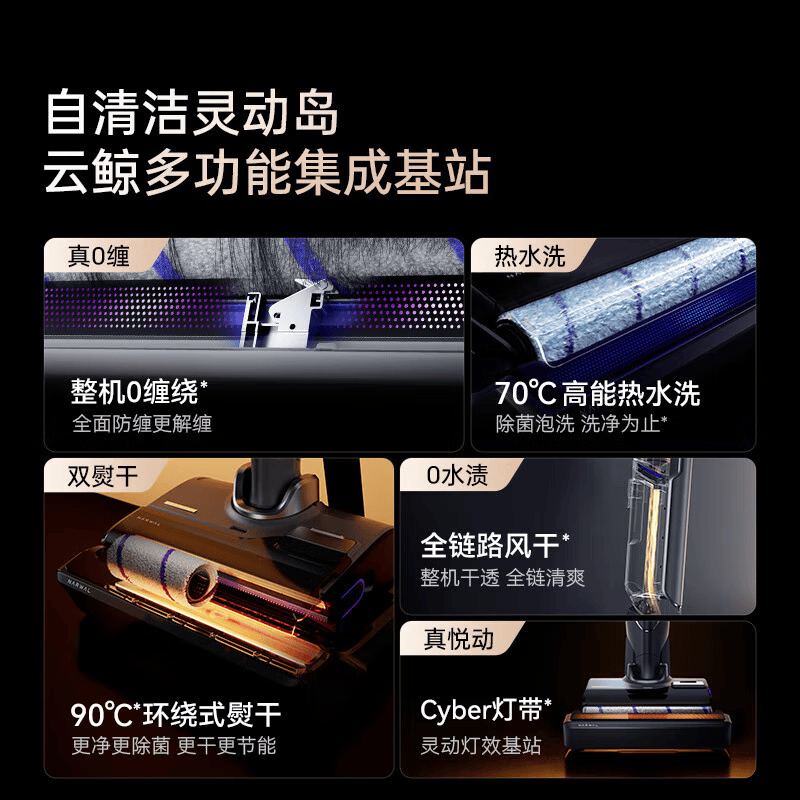 云鲸 S2Island 光辉版 无线洗地机 854.69元 - 86线报