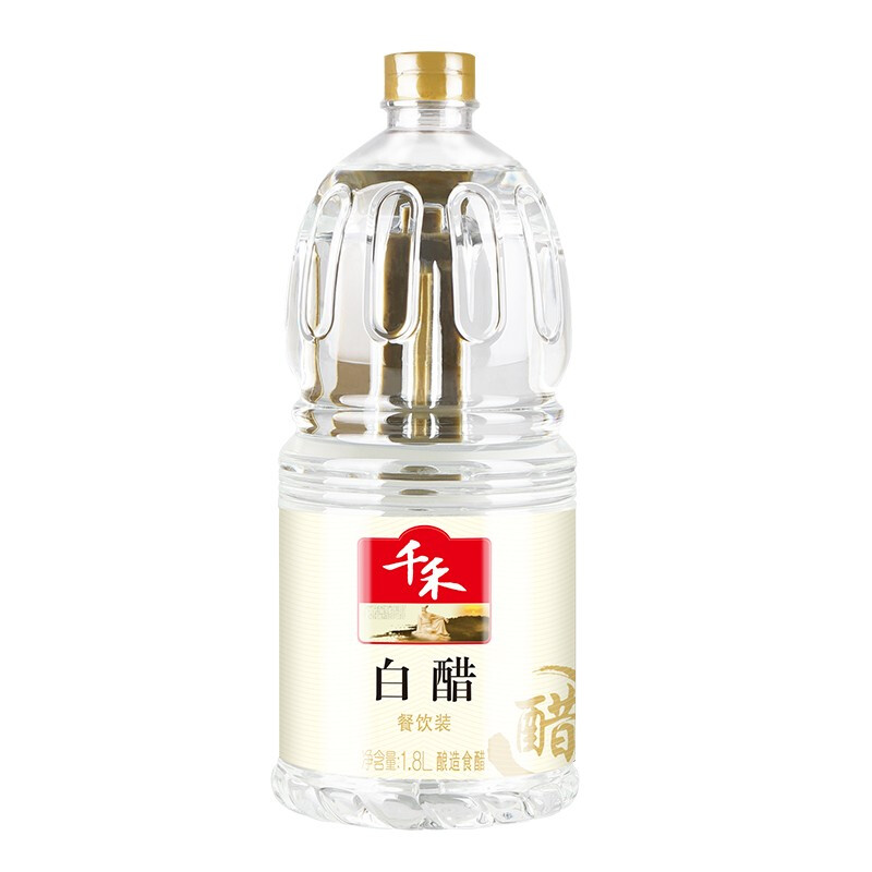 千禾 白醋 1.8L 9.9元