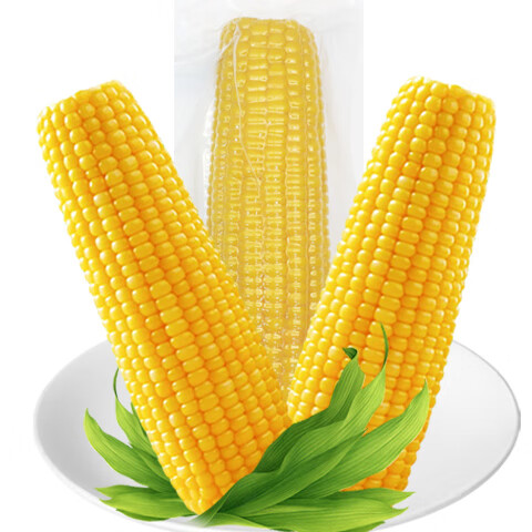 珍谷诱惑 25年东北黄糯玉米10支 2.4kg 13.99元(每根1.39元）