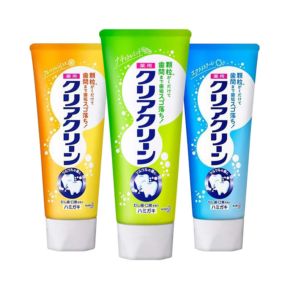 花王 微颗粒牙膏 120g 除口臭除牙垢牙渍美白清新去黄防蛀 14元