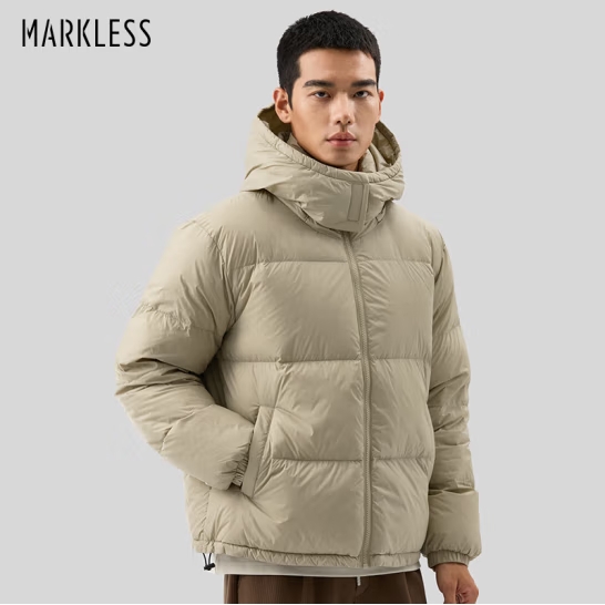 Markless 男士90鹅绒连帽羽绒服 334元（需用券）