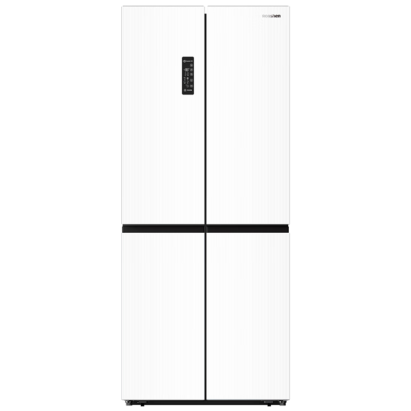 PLUS会员：Ronshen 容声 蓝光养鲜 477升 十字对开门 超薄嵌入式冰箱 一级变频 B
