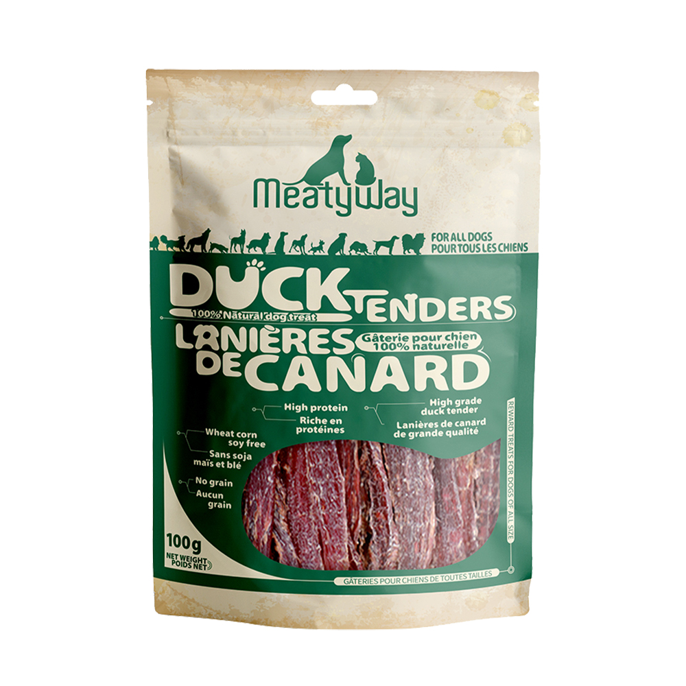 Meatyway 佩蒂Meatyway爵宴鸭胸肉苹果派100g通用犬零食鸡肉卷宠物 26.6元（需买3