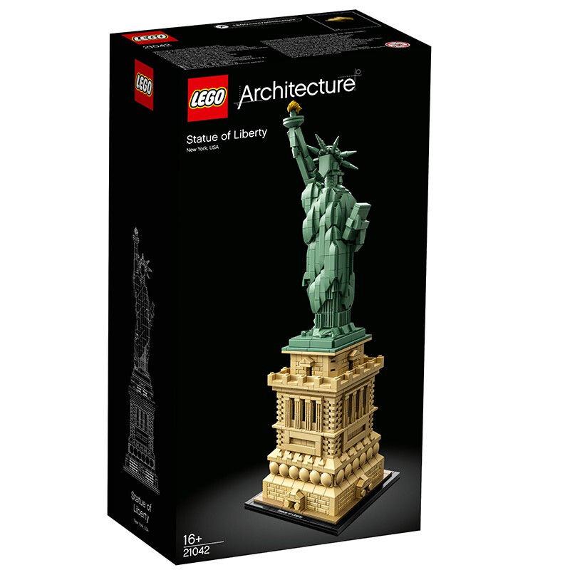 LEGO 乐高 Architecture建筑系列 21042 自由女神像 639.2元