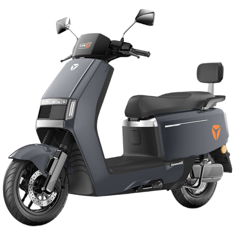雅迪冠能新一代电动轻便摩托车E80LITE-M长续航踏板摩托车高端时尚通勤智能