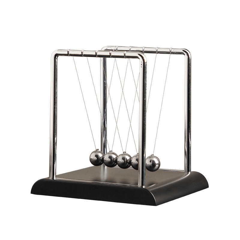 米囹 牛顿摆球永动机仪磁悬浮混沌小摆件办公桌创意家居装饰品现代简约 8.